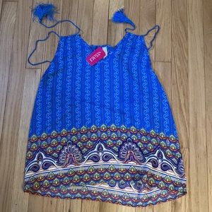 Womens tank top blouse size L